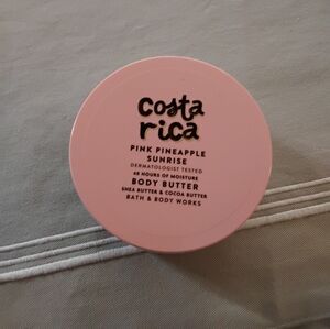 Bath & Body "Costa Rica" Pink Pineapple Sunrise Body Butter.  NWT